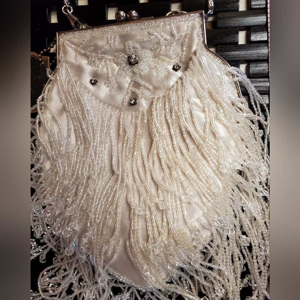 Vintage beaded purse - Picture 2 of 4